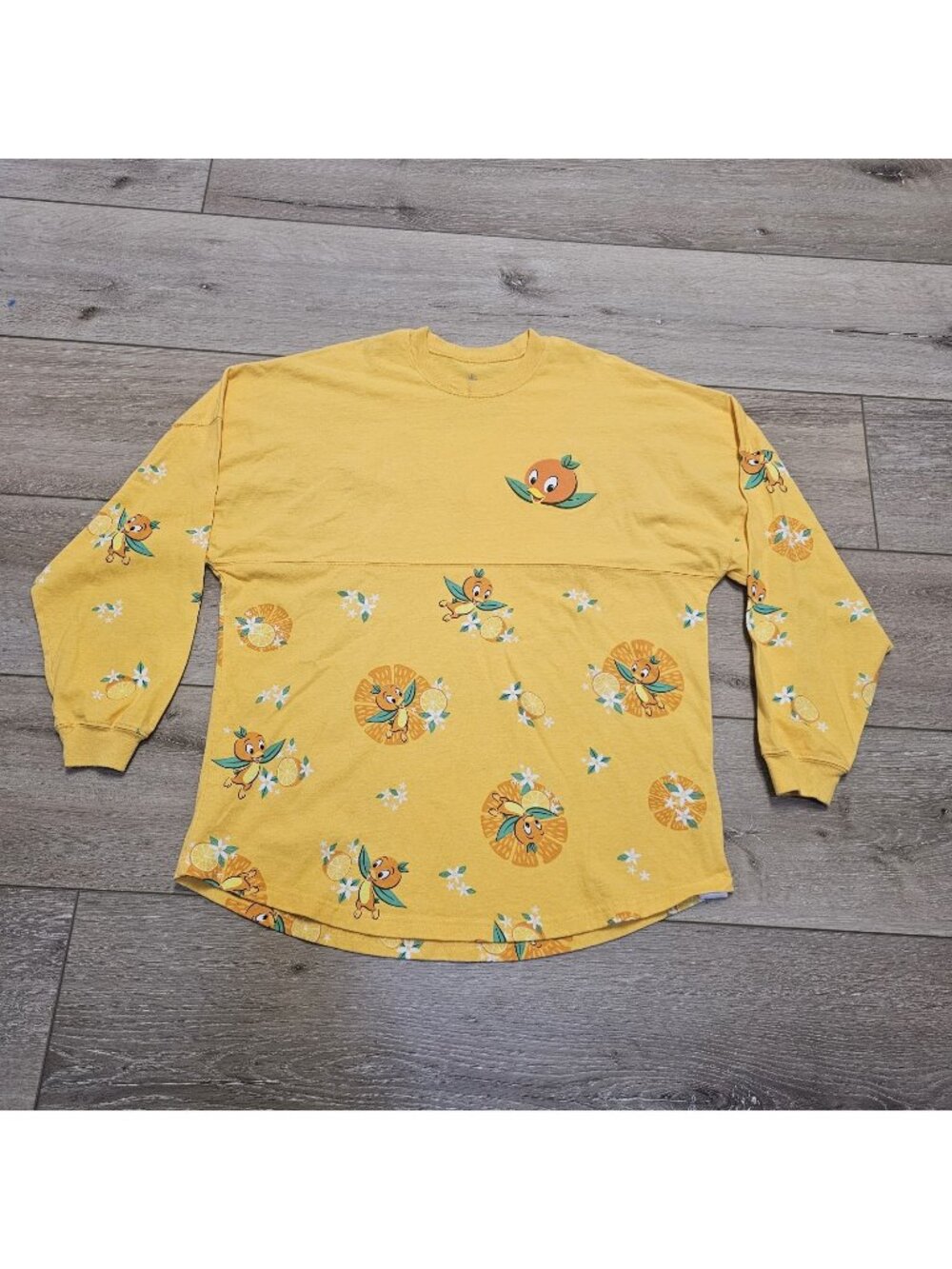 2022 Disney Epcot Flower & Garden Festival ORANGE BIRD Spirit Jersey LARGE